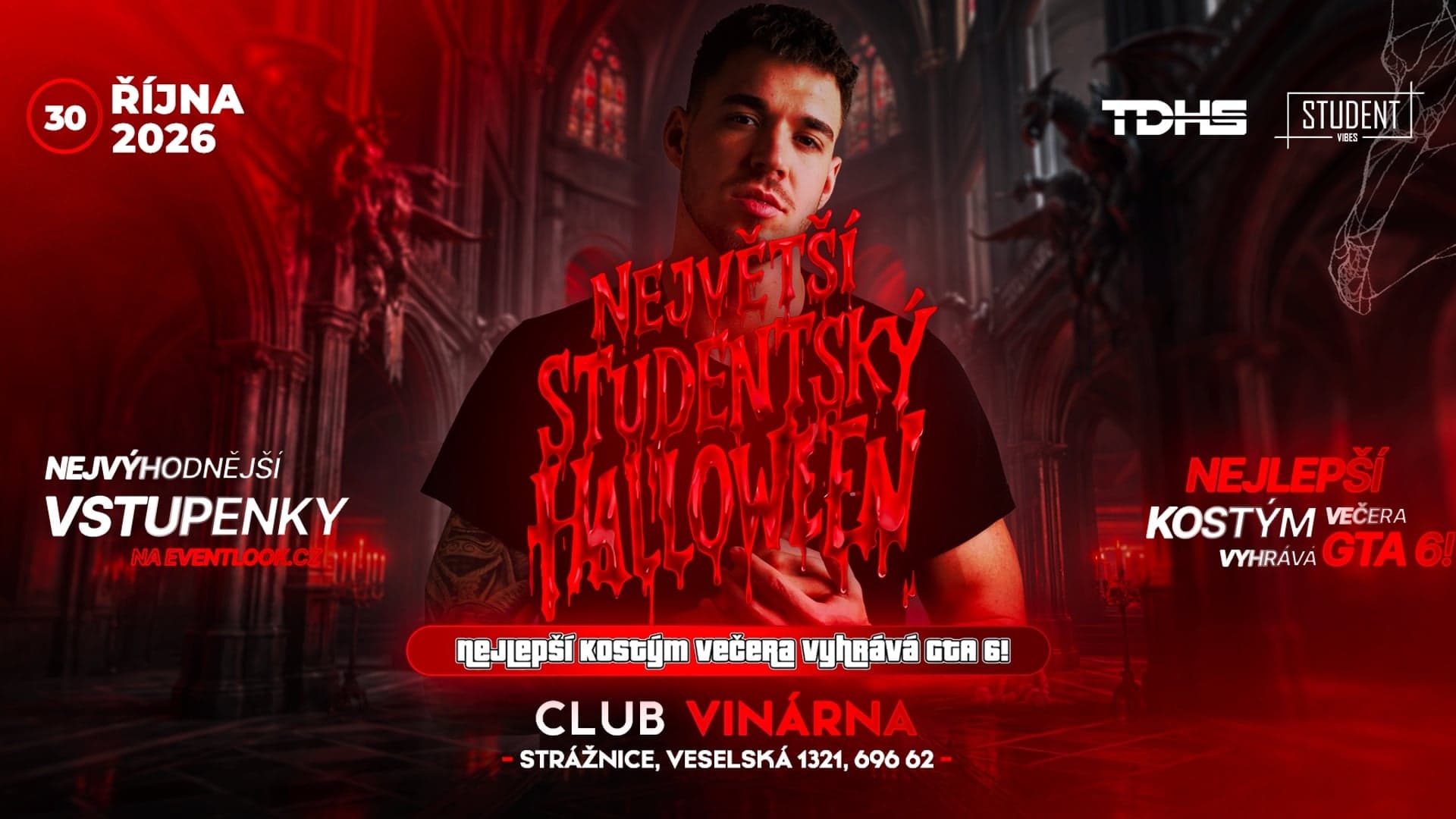 STUDENTSKÝ HALLOWEEN - STRÁŽNICE